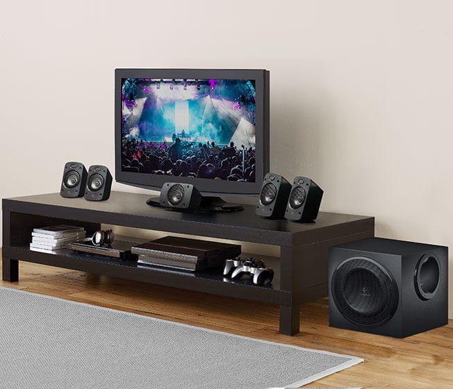 Logitech Surround Sound Speakers Z906 500