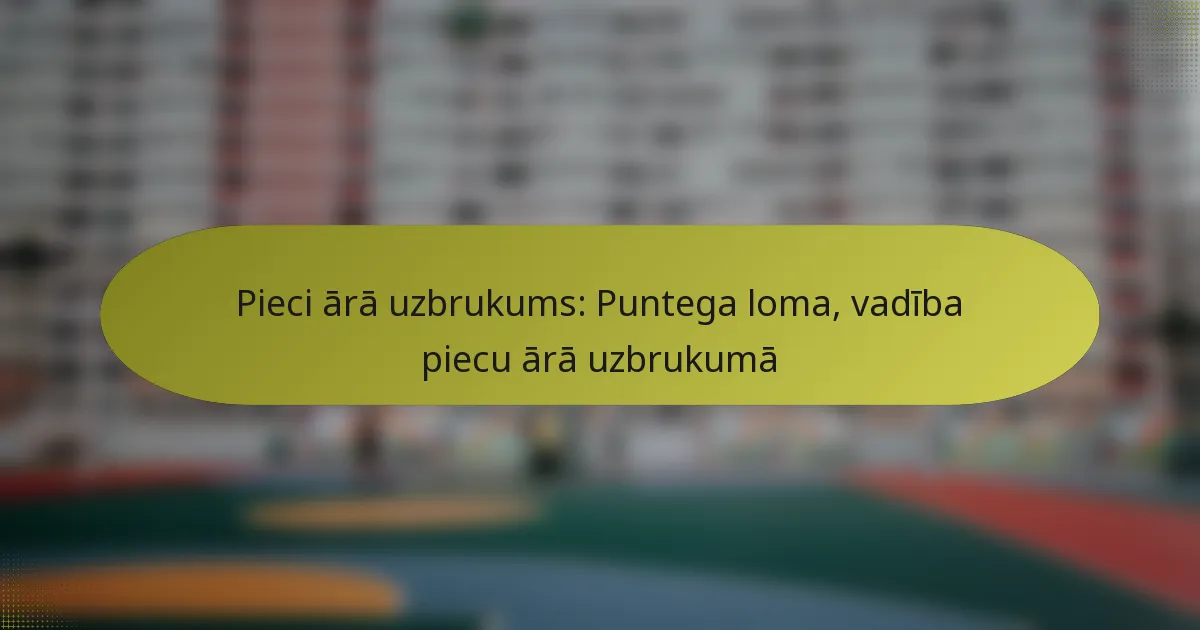 Pieci ārā uzbrukums: Puntega loma, vadība piecu ārā uzbrukumā