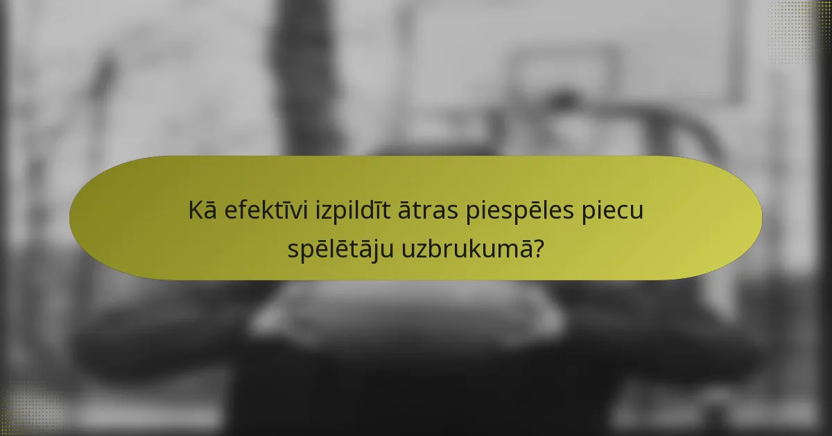 Kā efektīvi izpildīt ātras piespēles piecu spēlētāju uzbrukumā?