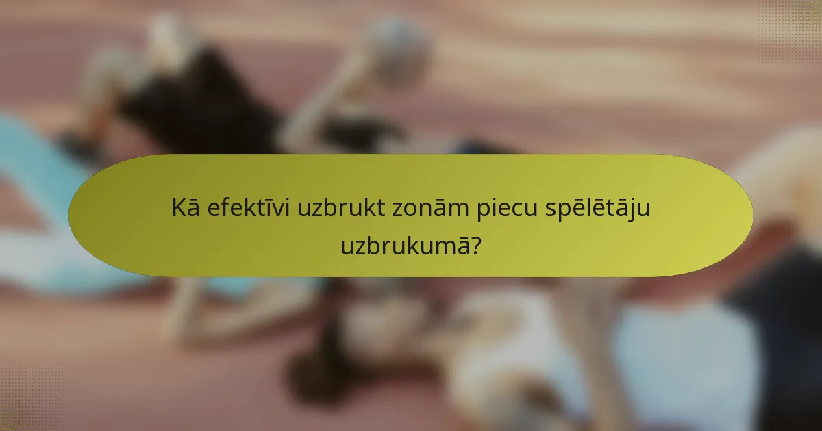 Kā efektīvi uzbrukt zonām piecu spēlētāju uzbrukumā?