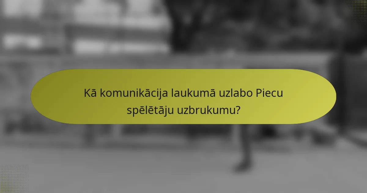 Kā komunikācija laukumā uzlabo Piecu spēlētāju uzbrukumu?